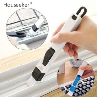 Multipurpose Practical Window Door Corner Keyboard Groove Cleaning Brush Cleaner 2 In 1 Household Cleaning Tool