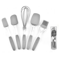 Creative Packing Silicone Baking Tools 5 PCS Sets Amazon Top Seller 2020 Kitchen Accessories Cake Tool Spatula Egg Mixer Brush